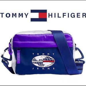NWT Tommy Hilfiger Bag Crossbody Crossover Messenger Mens Womens Camera Jeans